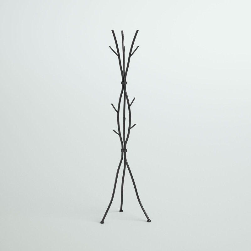 Zipcode Design™ Johnstown Coat Rack, Hall Tree, Free Standing, 11 Hooks